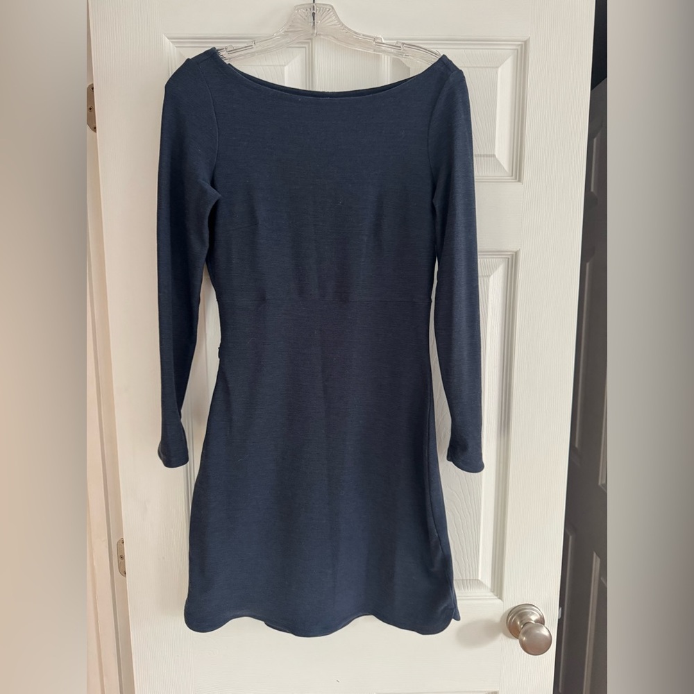 Toad&Co Classic Navy Long Sleeve Dress